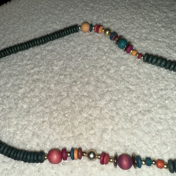 From the Islands Handcrafted Boho Treasures Beaded Necklace - Picture 3 of 5